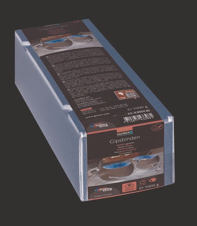 Image of Glorex Hobby Time Keratex Modelliergewebe Gipsbinde