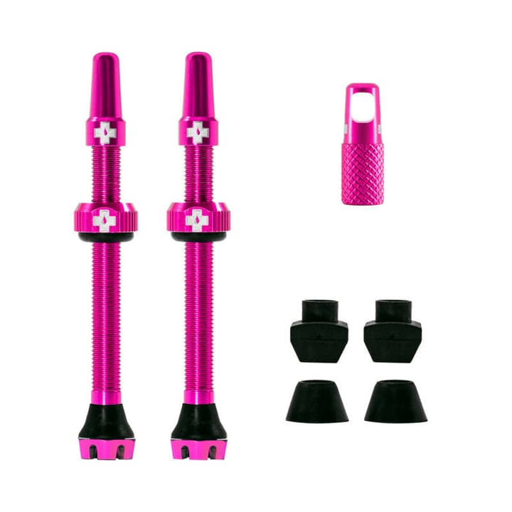 Image of MucOff V2 Tubeless Ventil Kit 60mm Ventile & Zubehör pink bei Migros SportXX