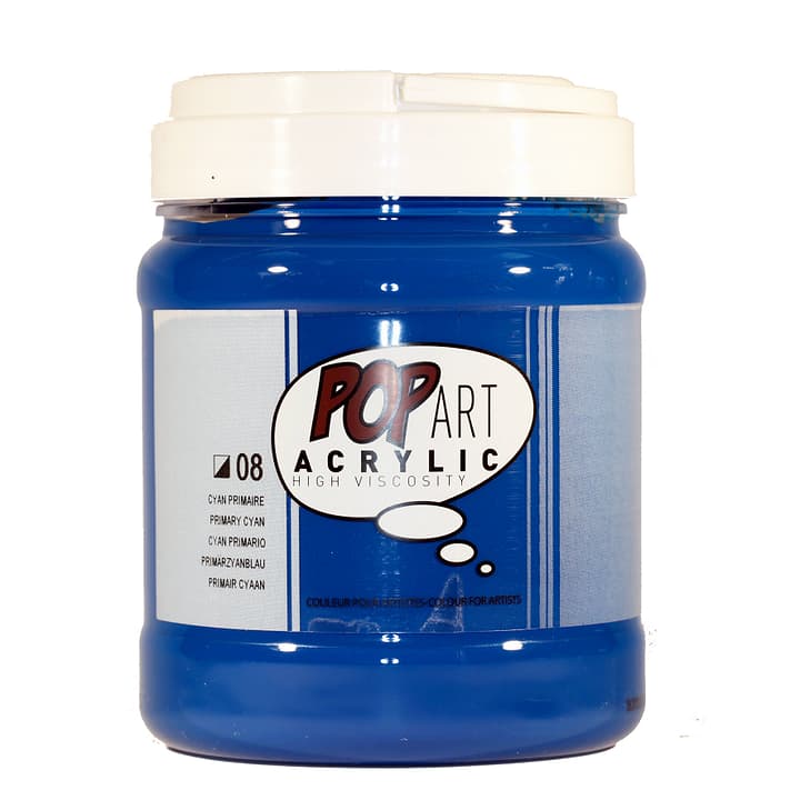 Pebeo POP ART Acrylic High Viscosity Blau 700ml Acrylfarbe