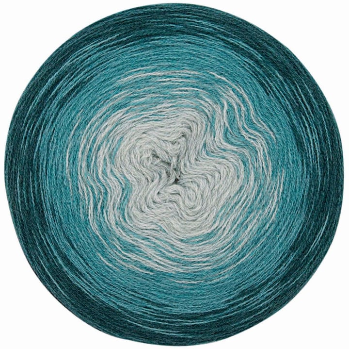 Image of Rico Design Creative Wool Degrade, 200 g, petrol Wolle