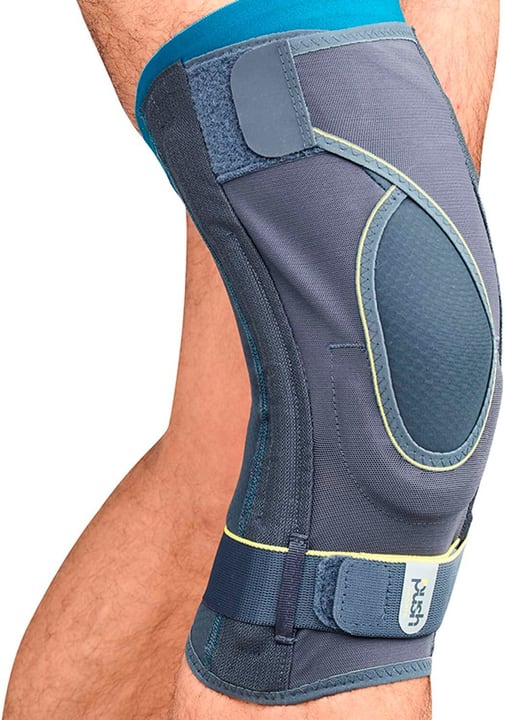 Image of Push Sport Kniebandage Bandage blau