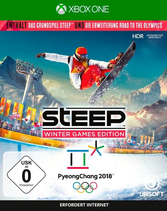 Xbox One - Steep - Winter Games Edition (D/F/I) Box Xbox One - Steep - Winter Games Edition (D/F/I) Box 785300131410 Bild Nr. 1