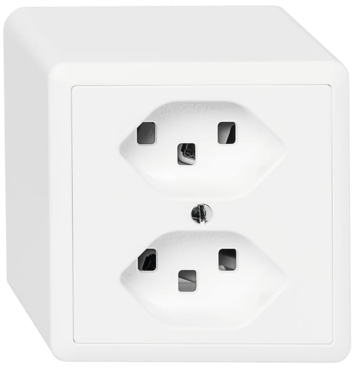 Image of Feller Edizio Due AP 2xT23 Steckdose bei Do it + Garden von Migros