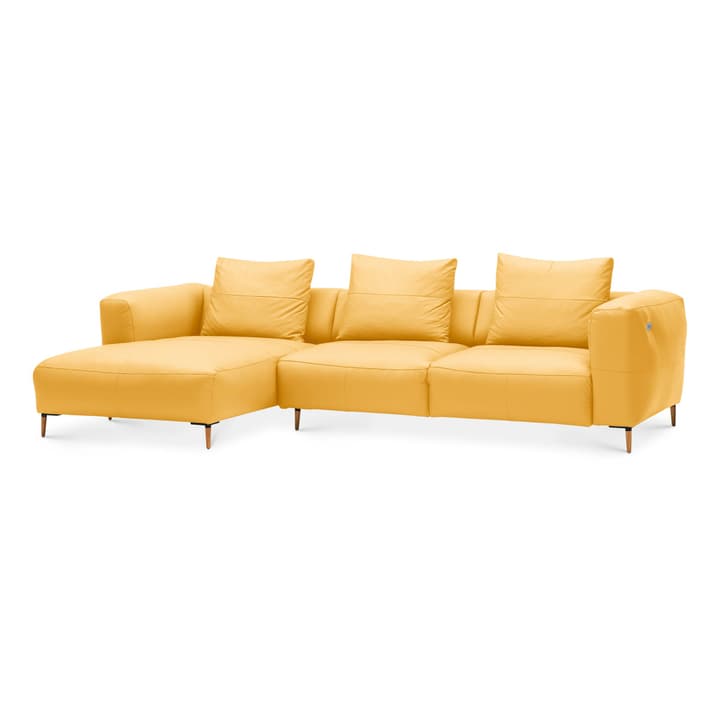 LOUIE Canapé d'angle LOUIE Canapé d'angle 360512773650 Dimensions L: 299.0 cm x P: 170.0 cm x H: 69.0 cm Couleur Jaune Photo no. 1