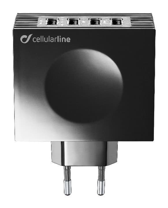 Cellular Line USB-Adapter 4 Ports 21W 4.2A Chargeur secteur USB-Adapter 4 Ports 21W 4.2A Chargeur secteur Cellular Line 621537200000 Photo no. 1