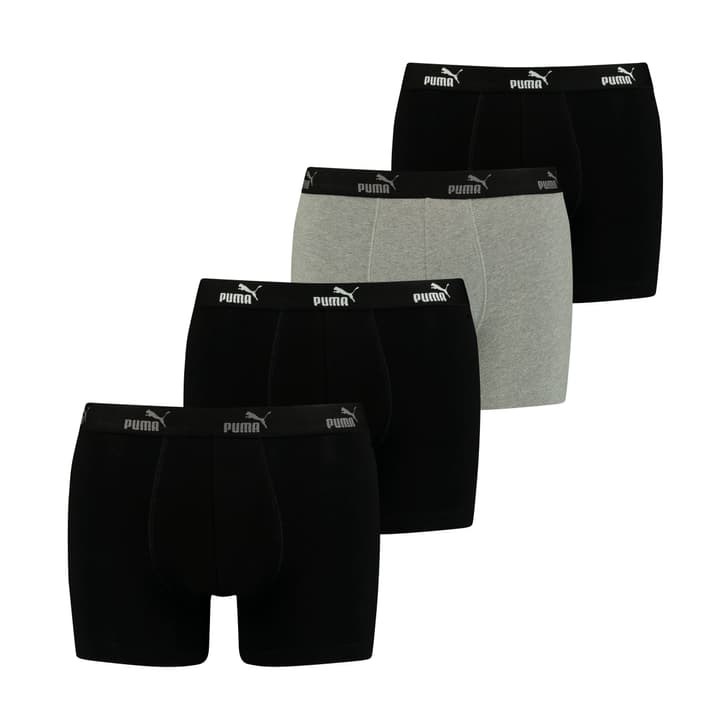 Image of Puma Boxer Shorts 4er Pack Unterhosen schwarz