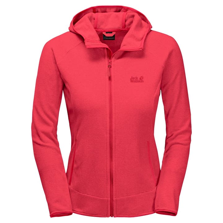 Jack Wolfskin Royal Palm T women Veste en polaire pour femme Royal Palm T women Veste en polaire pour femme Jack Wolfskin 462769900331 Couleur rouge claire Taille S Photo no. 1