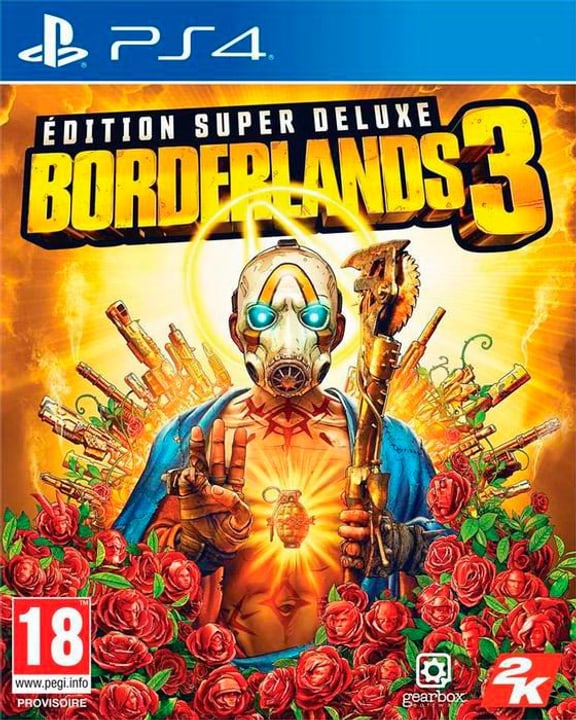 PS4 - Borderlands 3 Super Deluxe Edition Box PS4 - Borderlands 3 Super Deluxe Edition Box 785300145701 Langue Français Plate-forme Sony PlayStation 4 Photo no. 1