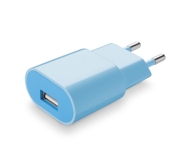 Cellular Line USB-Adapter Blau Chargeur secteur USB-Adapter Blau Chargeur secteur Cellular Line 621507900000 Photo no. 1