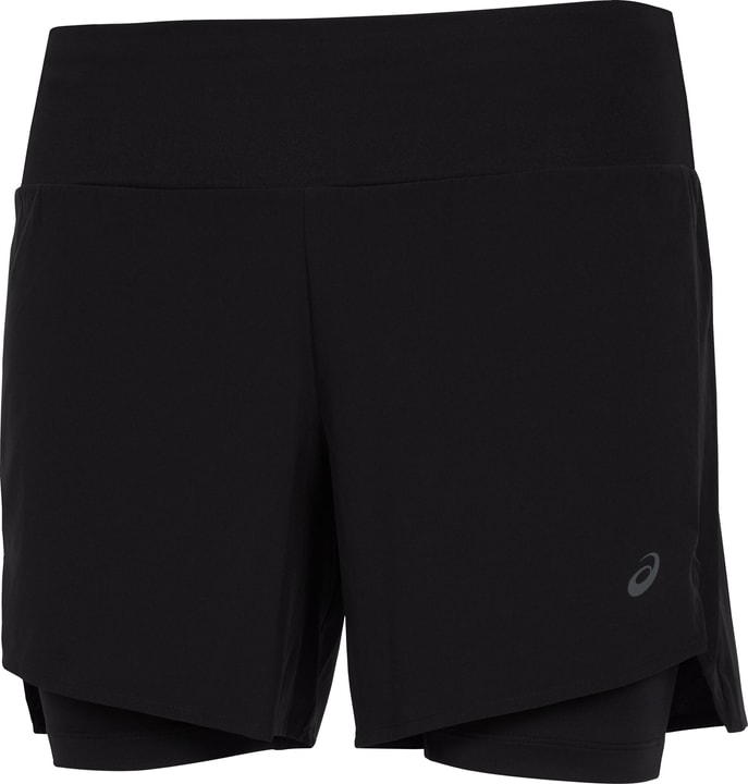 Image of Asics W Road 2in1 5.5inch Short Laufshorts schwarz