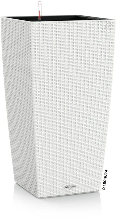 Image of Lechuza Blumentopf Cubico Cottage 40 Weiss