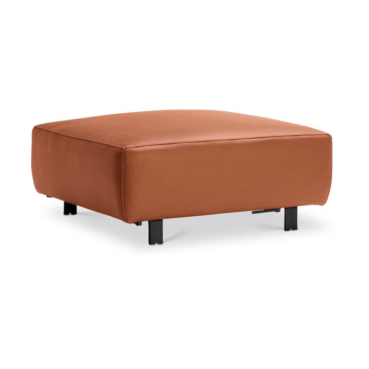 VESTA Pouf VESTA Pouf 360518600000 Dimensions L: 76.0 cm x P: 56.0 cm x H: 42.0 cm Couleur Cognac Photo no. 1