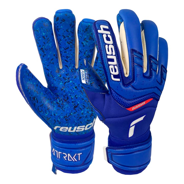 Image of Reusch Attrakt Fusion Guardian Fussball Torwarthandschuhe blau bei Migros SportXX