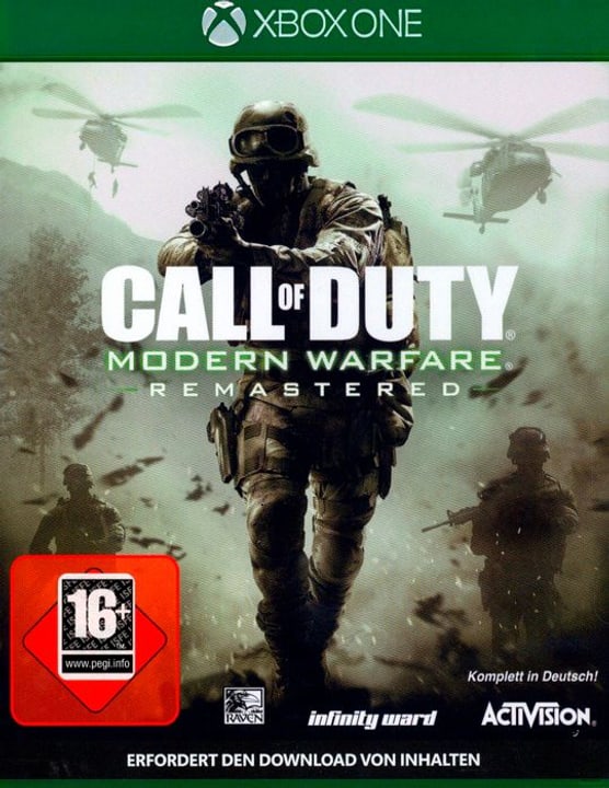 Xbox One - Call of Duty: Modern Warfare Remastered Box Xbox One - Call of Duty: Modern Warfare Remastered Box 785300122577 Photo no. 1