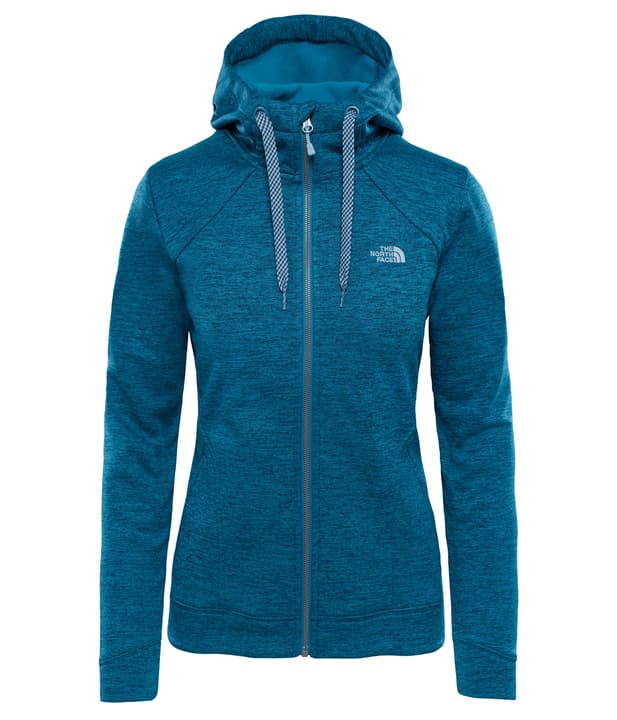 The North Face Kutum Full Zip Hoodie Veste en polaire pour femme Kutum Full Zip Hoodie Veste en polaire pour femme The North Face 461048300422 Couleur bleu foncé Taille M Photo no. 1