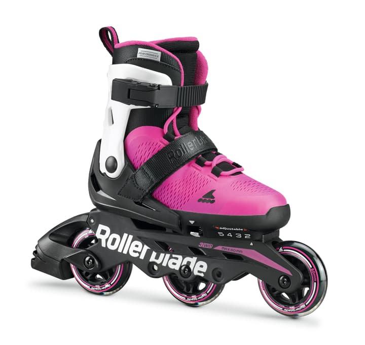 Rollerblade Microblade 3WD Girl Kids-Inline Microblade 3WD Girl Kids-Inline Rollerblade 492399533329 Colore magenta Taglie 33-36.5 N. figura 1