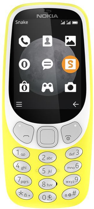 Nokia 3310 Dual SIM gelb Mobiltelefon 3310 Dual SIM gelb Mobiltelefon Nokia 785300130442 Bild Nr. 1