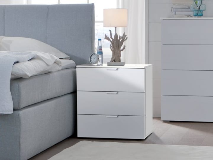 ORSON Commode ORSON Commode 404479700000 Dimensions L: 50.0 cm x P: 42.0 cm x H: 61.0 cm Couleur Verre blanc satiné Photo no. 1