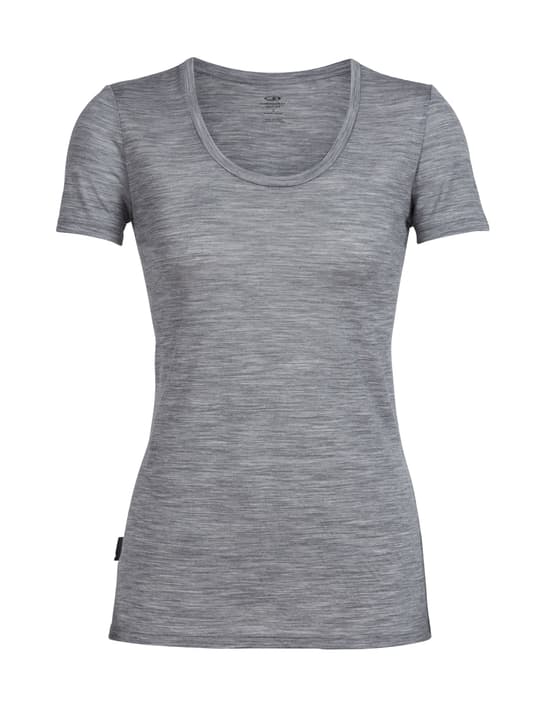 Icebreaker Spector Scoop t-shirt à manches courtes pour femme Spector Scoop t-shirt à manches courtes pour femme Icebreaker 477069800381 Couleur gris claire Taille S Photo no. 1