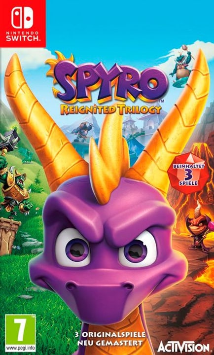NSW - Spyro Reignited Trilogy D Box NSW - Spyro Reignited Trilogy D Box 785300145284 Photo no. 1