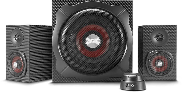 Speedlink Gravity Carbon 2.1 Subwoofer System Enceintes pour PC Gravity Carbon 2.1 Subwoofer System Enceintes pour PC Speedlink 785300149672 Photo no. 1