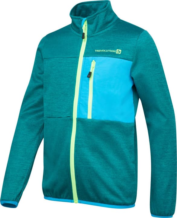 Image of Trevolution Powerstretchjacke Fleecejacke dunkelgrün bei Migros SportXX