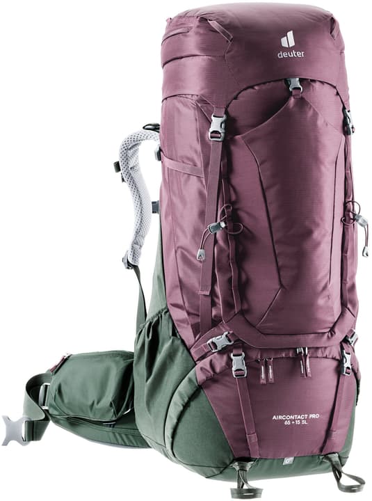 Image of Deuter Aircontact PRO 65 + 15 SL Trekkingrucksack bordeaux