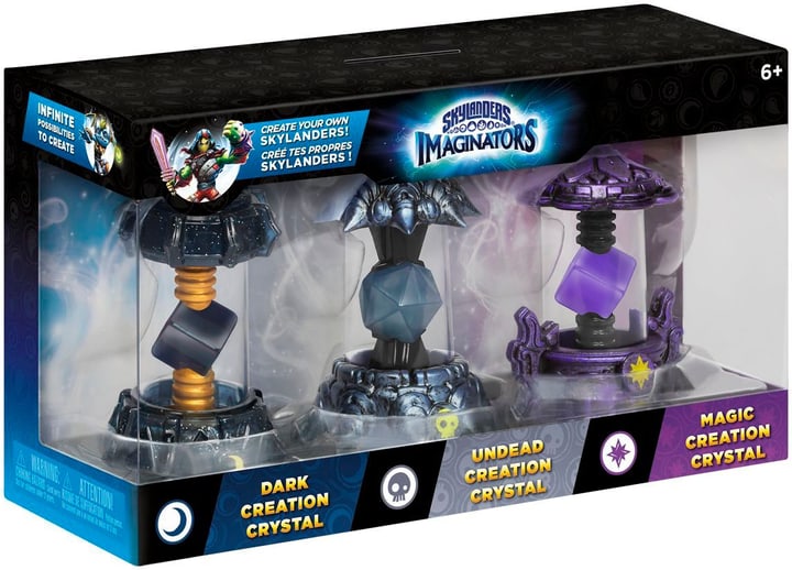 Skylanders Imaginators - Crystals 3er Pack 4 (Dark, Magic, Undead) Skylanders Imaginators - Crystals 3er Pack 4 (Dark, Magic, Undead) 785300121877 Photo no. 1