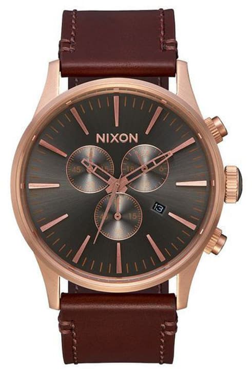 Nixon Sentry Chrono Leather Gold Brown 42 mm Montre bracelet Sentry Chrono Leather Gold Brown 42 mm Montre bracelet Nixon 785300137063 Photo no. 1