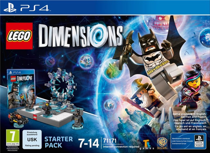 PS4 - LEGO Dimensions Starter Pack Box PS4 - LEGO Dimensions Starter Pack Box 785300119837 N. figura 1