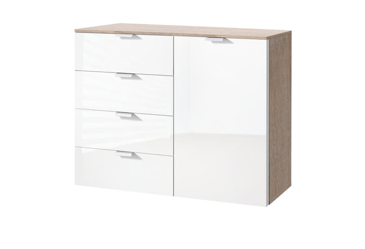 ORSON Cassettone ORSON Cassettone 404484100000 Dimensioni L: 100.0 cm x P: 42.0 cm x A: 80.0 cm Colore Bianco brillante N. figura 1