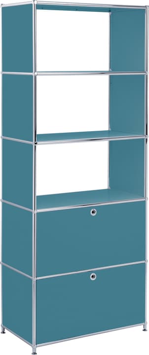 FLEXCUBE Scaffale FLEXCUBE Scaffale 401815510566 Dimensioni L: 77.0 cm x P: 40.0 cm x A: 193.0 cm Colore Petrolio N. figura 1