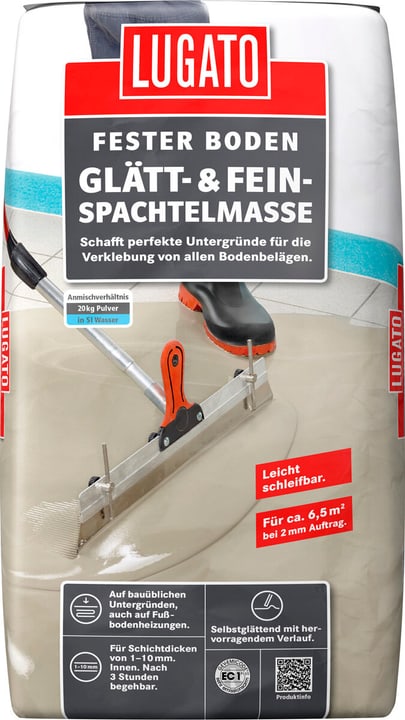 Image of Lugato Glätt- und Fein Spachtel 20 kg Spachtelmasse