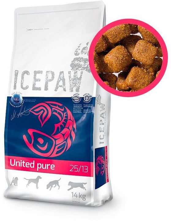 Image of Icepaw Dog United pure 14kg Trockenfutter
