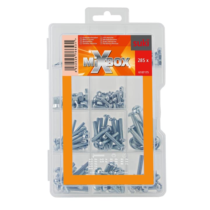 Image of suki Mixbox Medium metrische Schrauben Set