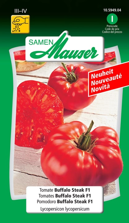 Image of Samen Mauser Tomate Buffalo Steak F1 Gemüsesamen bei Do it + Garden von Migros