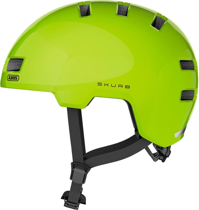 Image of Abus Skurb Velohelm neongelb