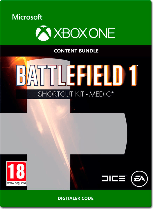 Xbox One - Battlefield 1: Shortcut Kit: Medic Bundle Download (ESD) Xbox One - Battlefield 1: Shortcut Kit: Medic Bundle Download (ESD) 785300138673 Bild Nr. 1