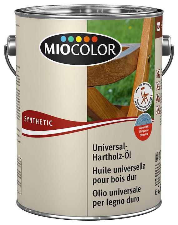 Miocolor Olio per legno duro universale Olio per legno duro universale Miocolor 661180500000 Colore Incolore Contenuto 2.5 l N. figura 1
