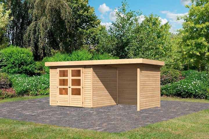 Karibu Abri de jardin Askola 3.5 set, 19 mm Cabane de jardin