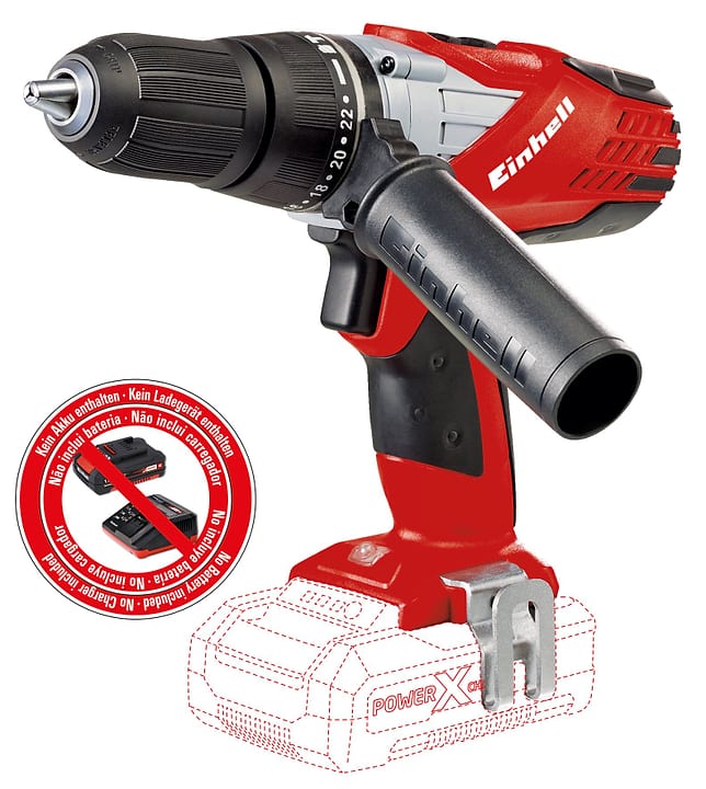 Einhell perceuse à percussion sans fil Li-Solo TE-CD 18-2 perceuse à percussion sans fil Li-Solo TE-CD 18-2 Einhell 616712100000 Photo no. 1