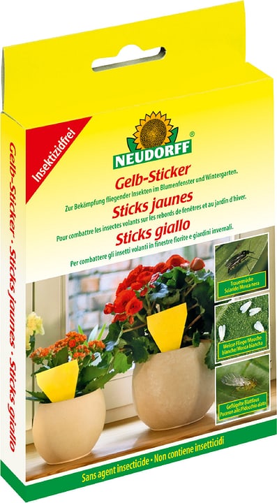 Image of Neudorff Gelb-Sticker, 10 Stück Insektenfalle