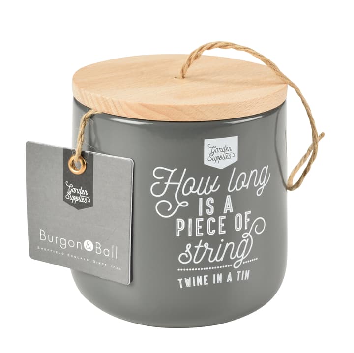 Image of BURGON & BALL Dose mit Jute-Schnur