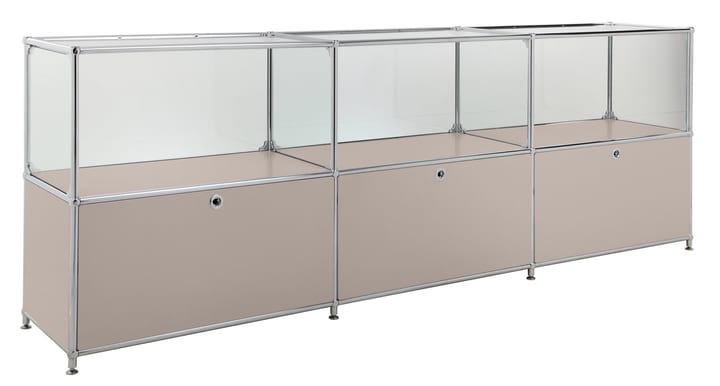 FLEXCUBE Sideboard FLEXCUBE Sideboard 401814530288 Grösse B: 227.0 cm x T: 40.0 cm x H: 80.5 cm Farbe Taupe Bild Nr. 1