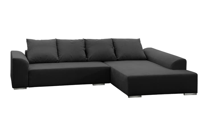 HELLER Canapé d'angle HELLER Canapé d'angle 405744750020 Dimensions L: 274.0 cm x P: 196.0 cm x H: 83.0 cm Couleur Noir Photo no. 1
