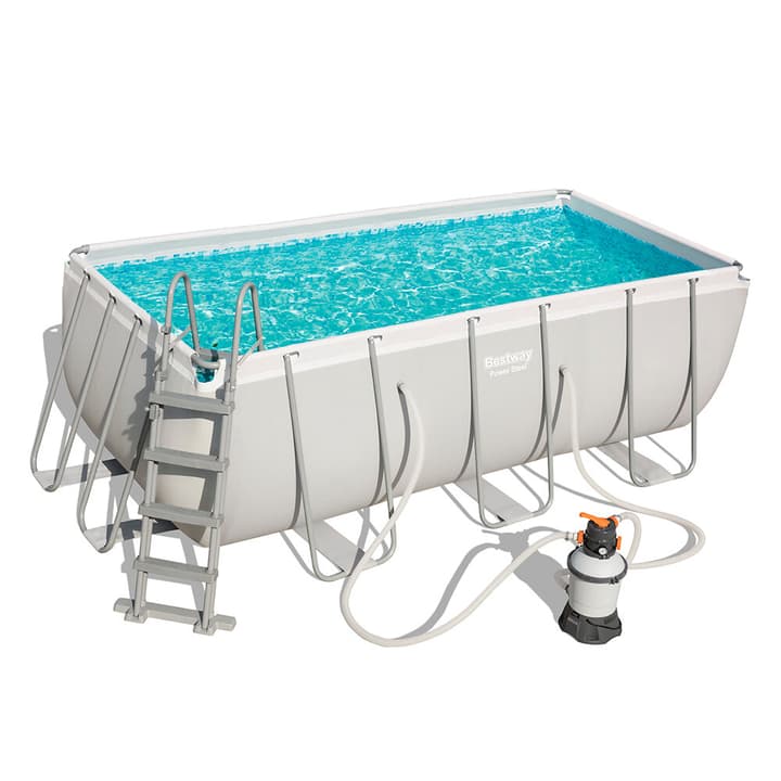 Image of Bestway Pool - Stahlrohrbecken rechteckig 412 x 201 122 cm