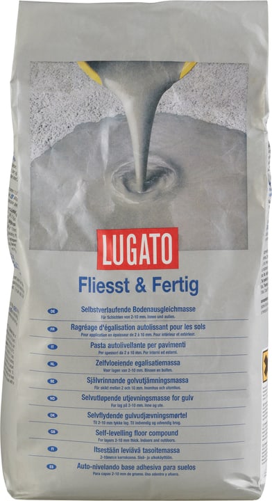 Lugato Pasta autolivellante pavimenti 5 kg