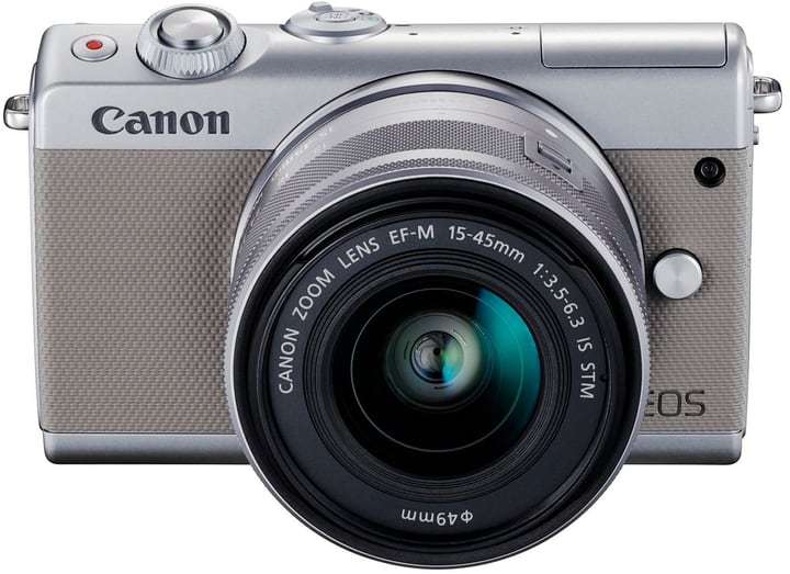 Canon EOS M100 Kit 15-45 + 55-200 Grau Systemkamera Kit EOS M100 Kit 15-45 + 55-200 Grau Systemkamera Kit Canon 785300141411 Bild Nr. 1