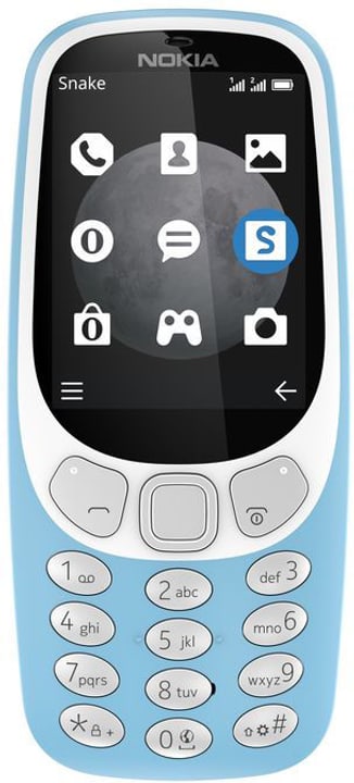 Nokia 3310 3G Dual Sim Azure Mobilephone 3310 3G Dual Sim Azure Mobilephone Nokia 785300130441 Photo no. 1