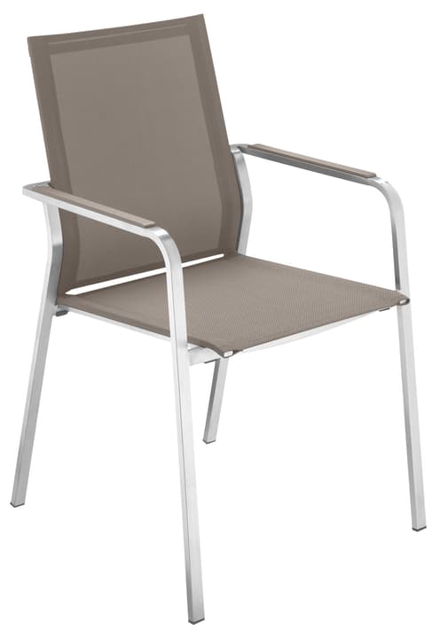KANO Sedia con braccioli KANO Sedia con braccioli 753148700087 Colore Talpa Taglio L: 56.0 cm x P: 60.0 cm x A: 91.0 cm N. figura 1